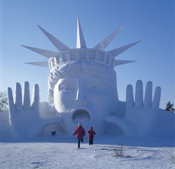 Harbin Ice Sculpture Festival Winter